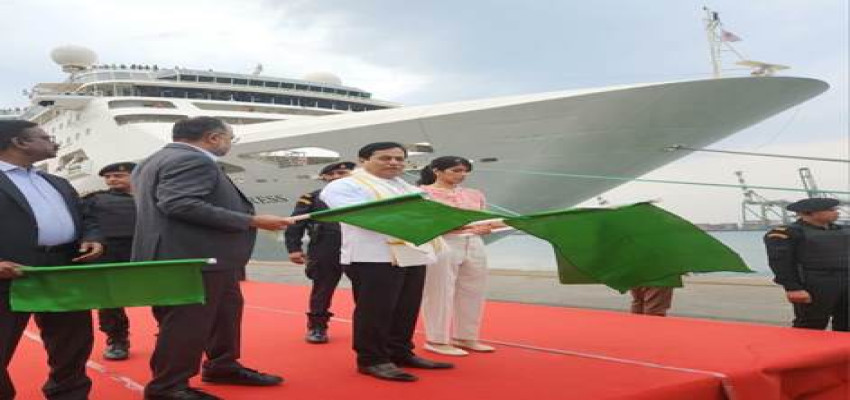 First International Cruise Vessel Flagged off