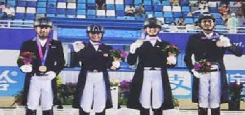 Asian Games 2023: India’s Equestrian Dressage team clinches gold