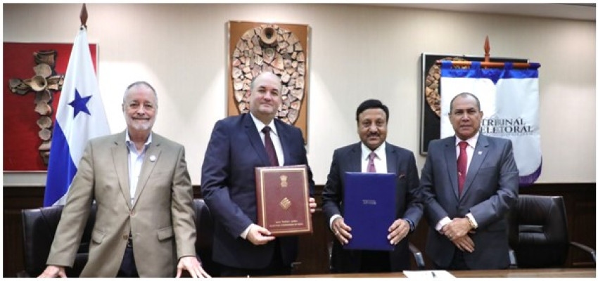 India & Panama sign MoU on Electoral Cooperation