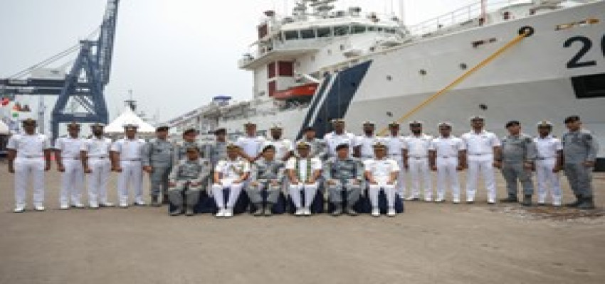 Indian Coast Guard Pollution-Control Vessel Samudra Prahari